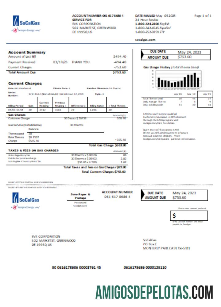 Projeto de lei de serviços públicos de gás da Califórnia SoCal, SCR baixar para verificação